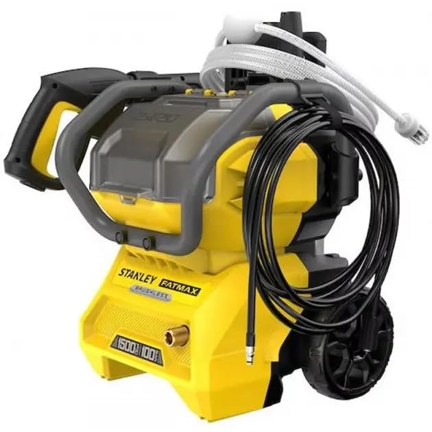 STANLEY Hidrolimpiadora V20 Li-Ion 18V sin batería para uso profesional para mantener una conexión estable y práctica con medida o especificación 20 L
