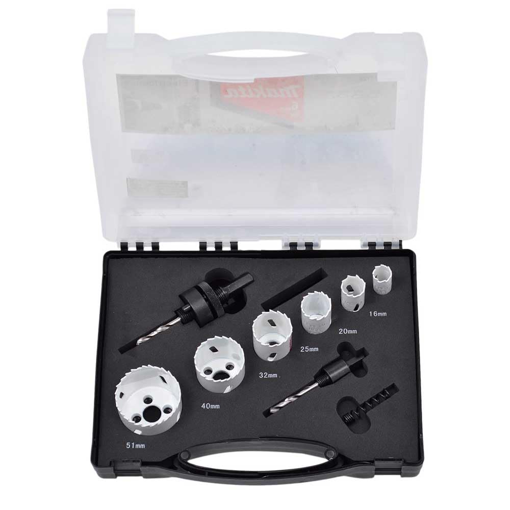 Makita D-47123 - Estuche de brocas de corona Bimetálicas 6 unds (Lote de 6 uds)