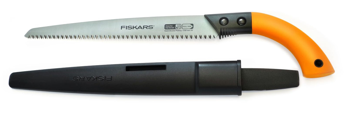 Fiskars 1001620 - Sierra de poda de hoja fija SW84 de 330 mm
