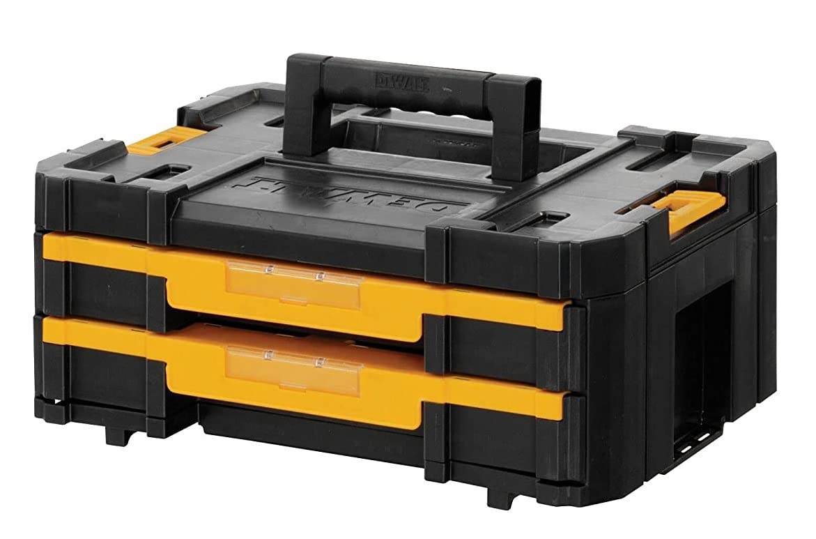 DeWalt DWST1-70706 - Caja TSTAK IV con 2 cajones y divisores extraíbles