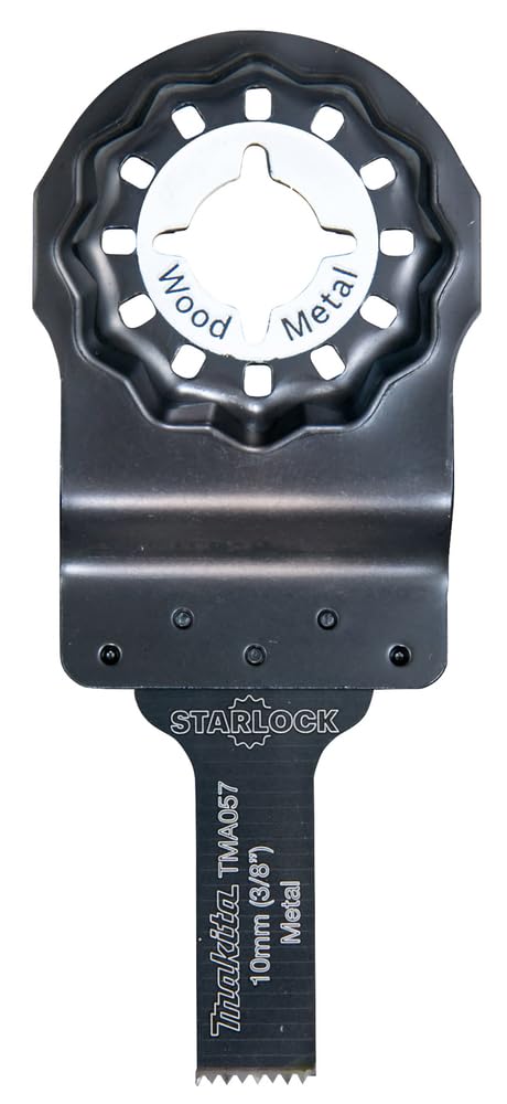 Makita B-64917 - Starlock - Hoja de corte por inmersión (10 x 30 mm, 20 TPI, BiM, TMA057, madera y metal)