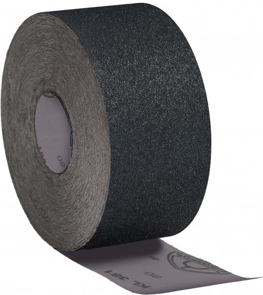 Klingspor 266330 - Rollo de tela abrasiva KL 381 J, grano 120, 200 mm x 50 m