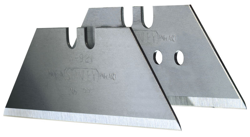 Stanley 1-11-916-100 hojas Hoja de cuchillo trapezoidal grande y reversible con orificios