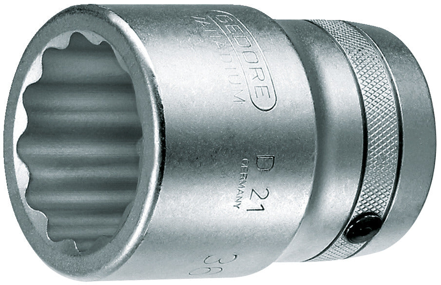 Douilles GEDORE D 21 - 1" avec profil d'entraînement unitaire pour boulons hexagonaux (6174900)