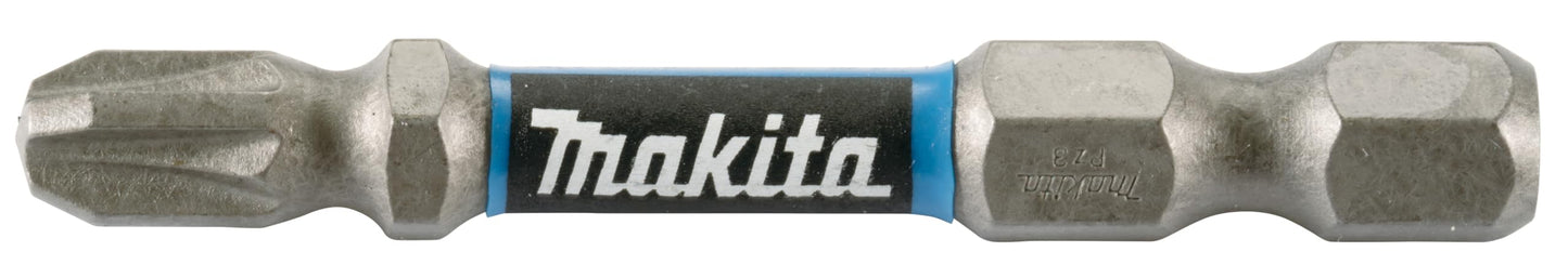 Makita E-03311 - Premier - Broca de torsión doble PZ3 (50 mm) (Lote de 2 uds)