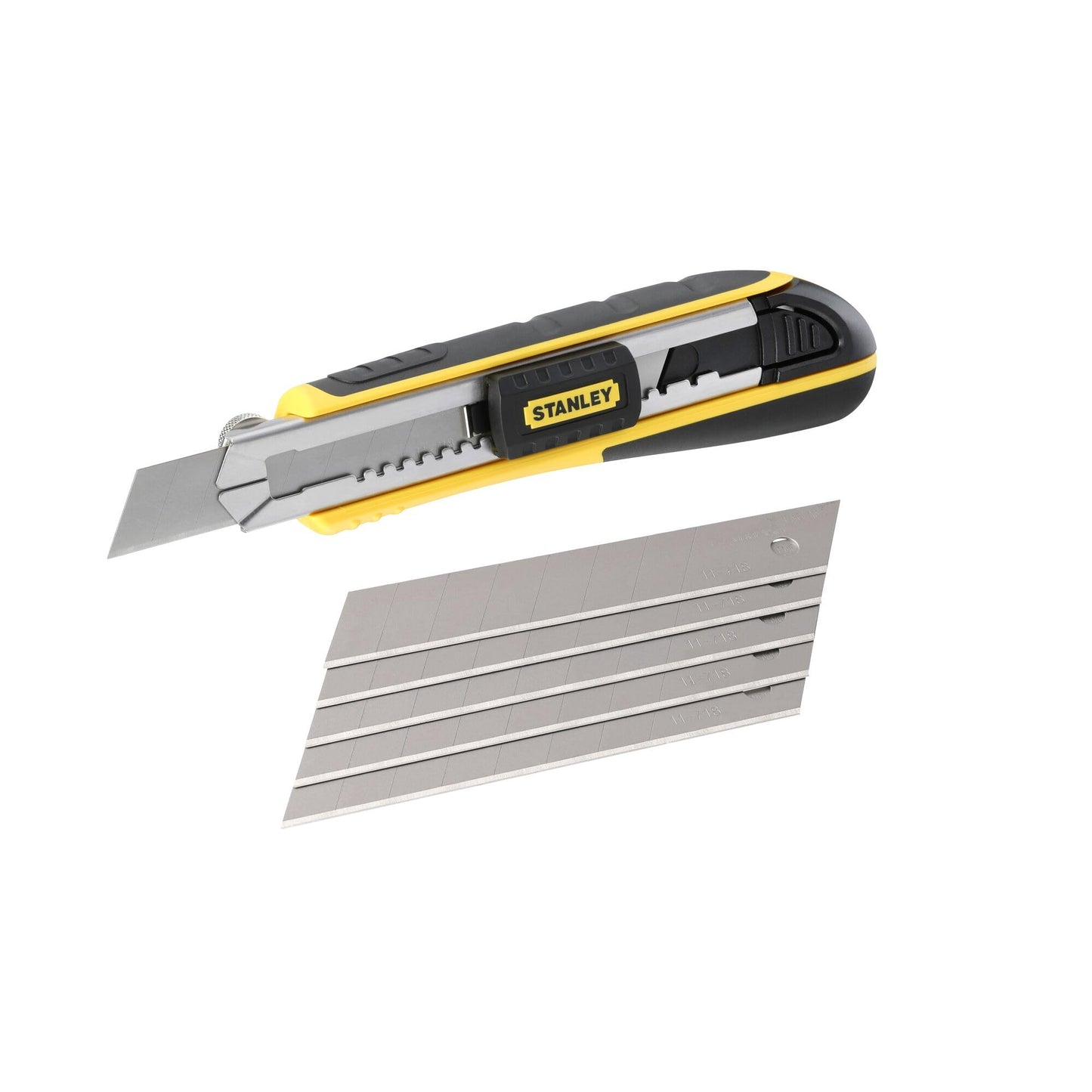 Stanley 0-10-481 - Cúter FatMax de cartucho 18 mm con hoja segmentada