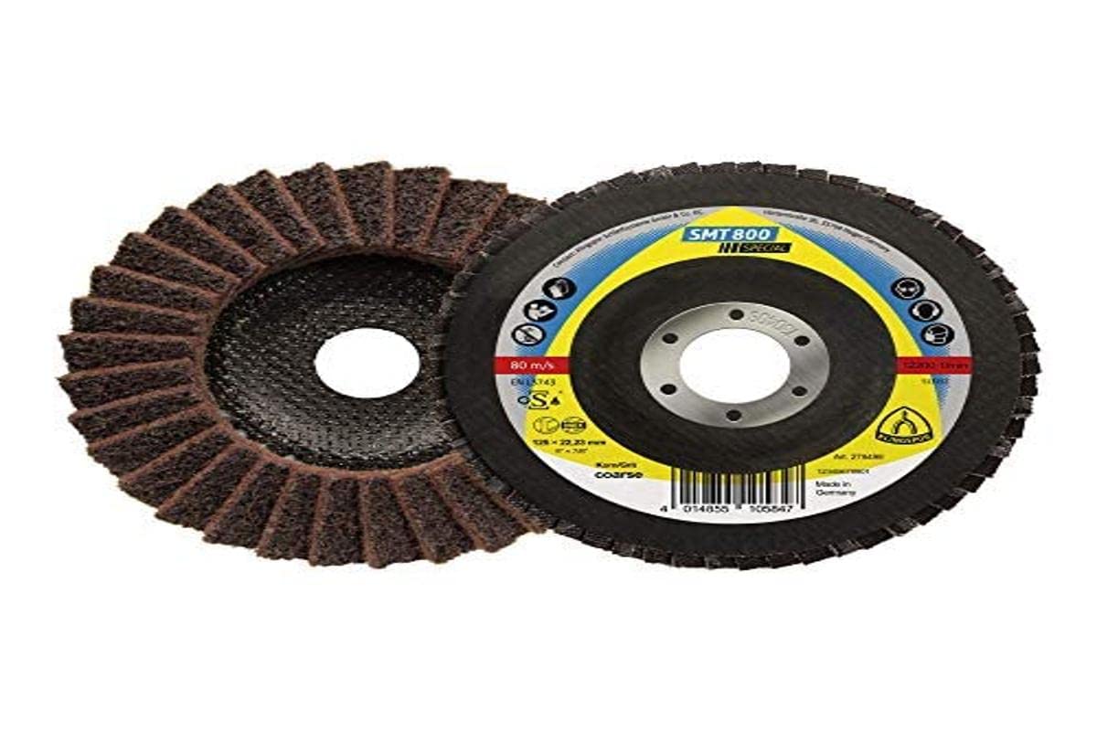 Klingspor 278498 - Disco de láminas de no tejido SMT 800, grado grueso, 125 x 22,23 mm