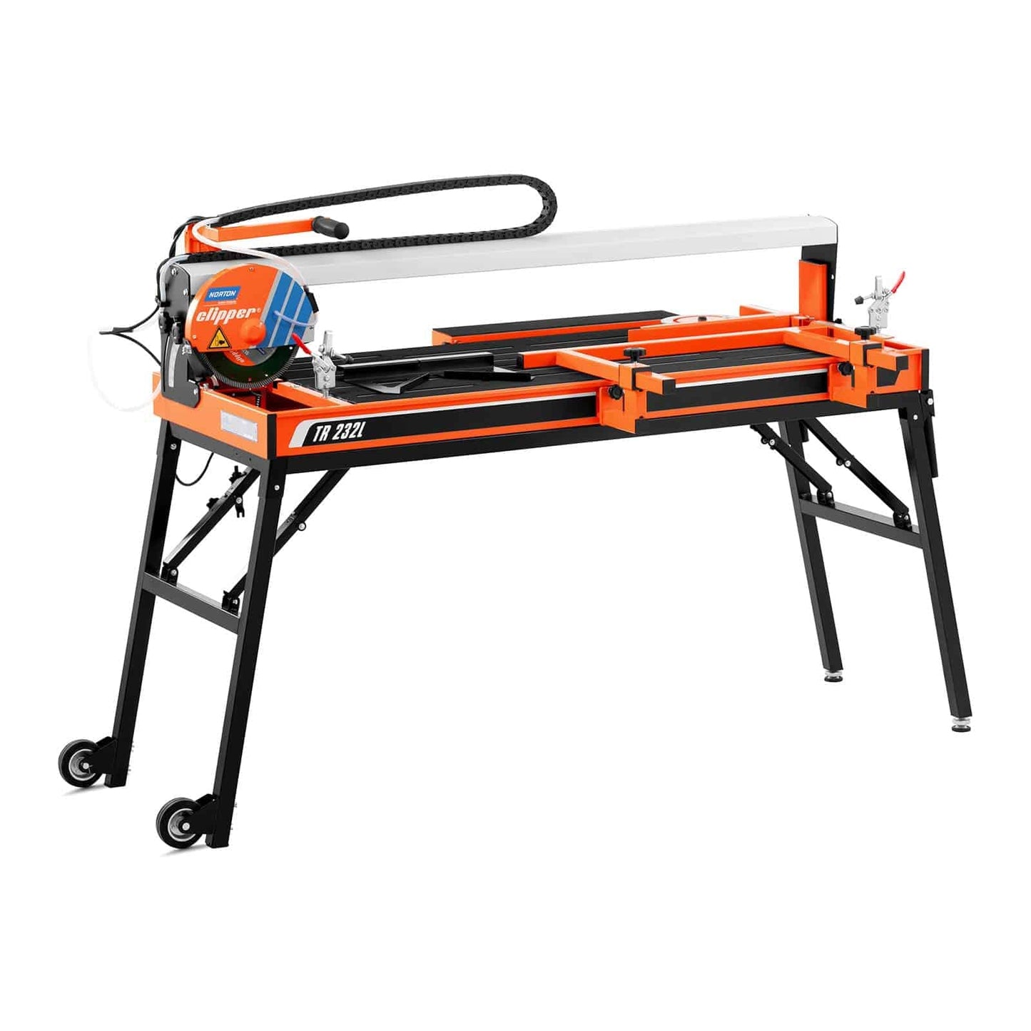 Norton 70184601103 - Cortadora de azulejos Clipper TR232L, 1100 W, longitud de corte 1200 mm, con disco de 230 mm