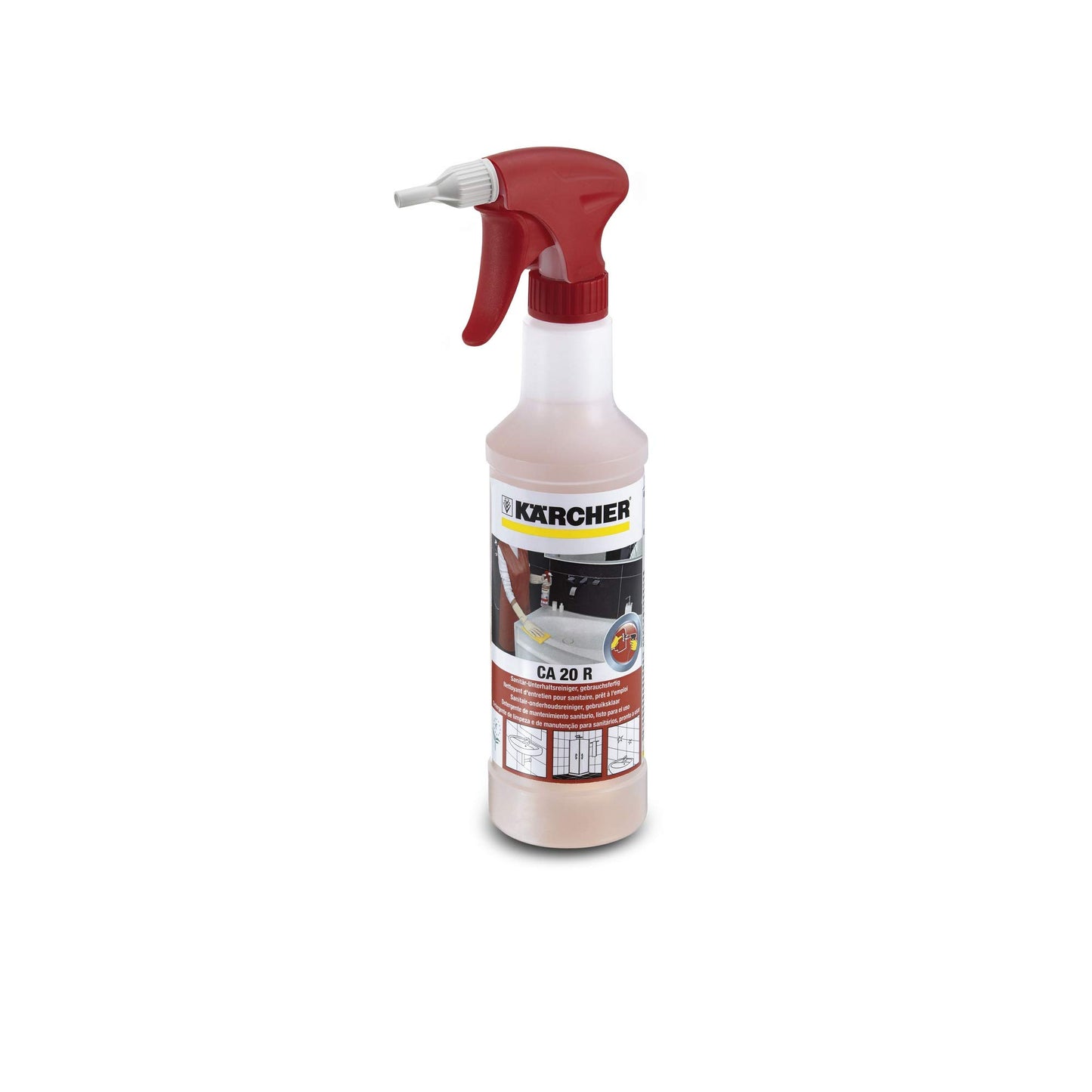 Kärcher 6.295-685.0 - Limpiador de sanitarios CA 20 R, listo para usar, botella de 0,5 l