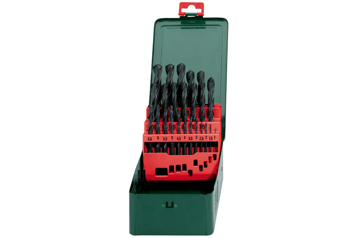 Metabo 627152000 - Estuche de brocas SP HSS-R, 25 piezas