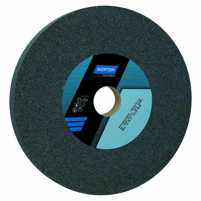 Norton 69210431552 - Muela abrasiva plana tipo 01, 250 x 25 x 32 mm, A60K5VBE, grano 60
