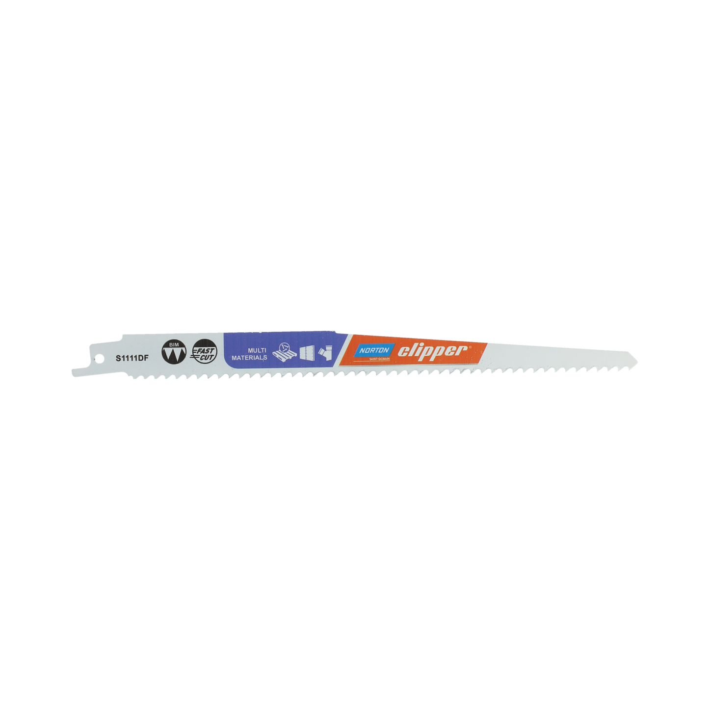 Norton 70184608359 - Hoja de sierra de sable S1111DF, bimetal, 6 TPI, 228 mm, madera y metal (Lote de 2 uds)