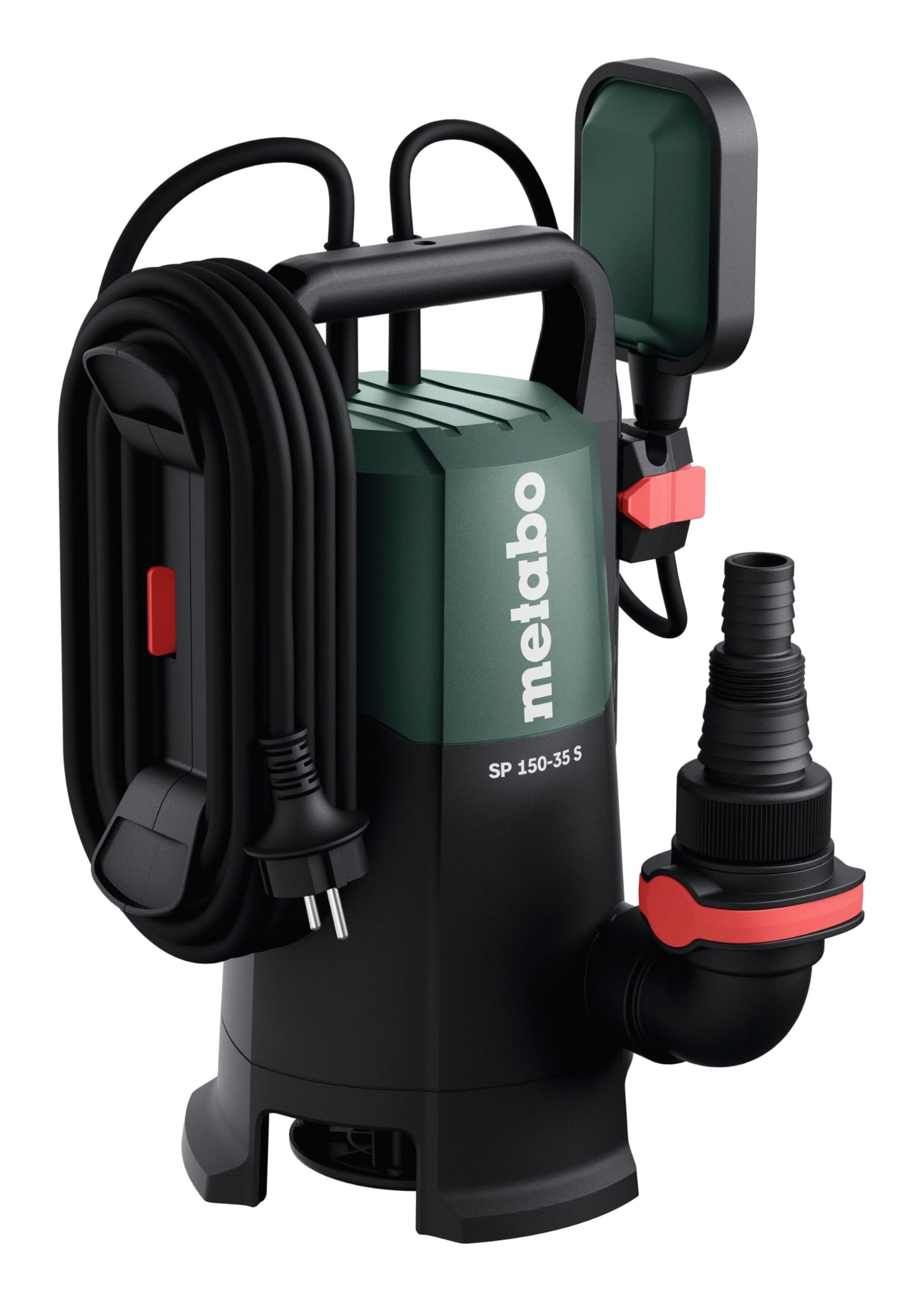 Metabo 601795000 - Bomba sumergible para aguas sucias SP 150-30 S 510 W, 15.000 l/h, hasta 35 mm