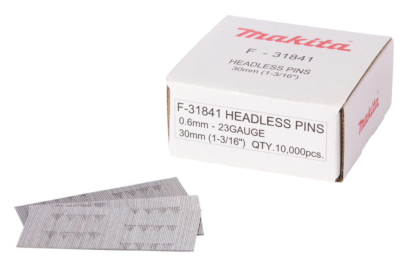Makita F-31841 - Clavos Pin 30mm (Lote de 10000 uds)