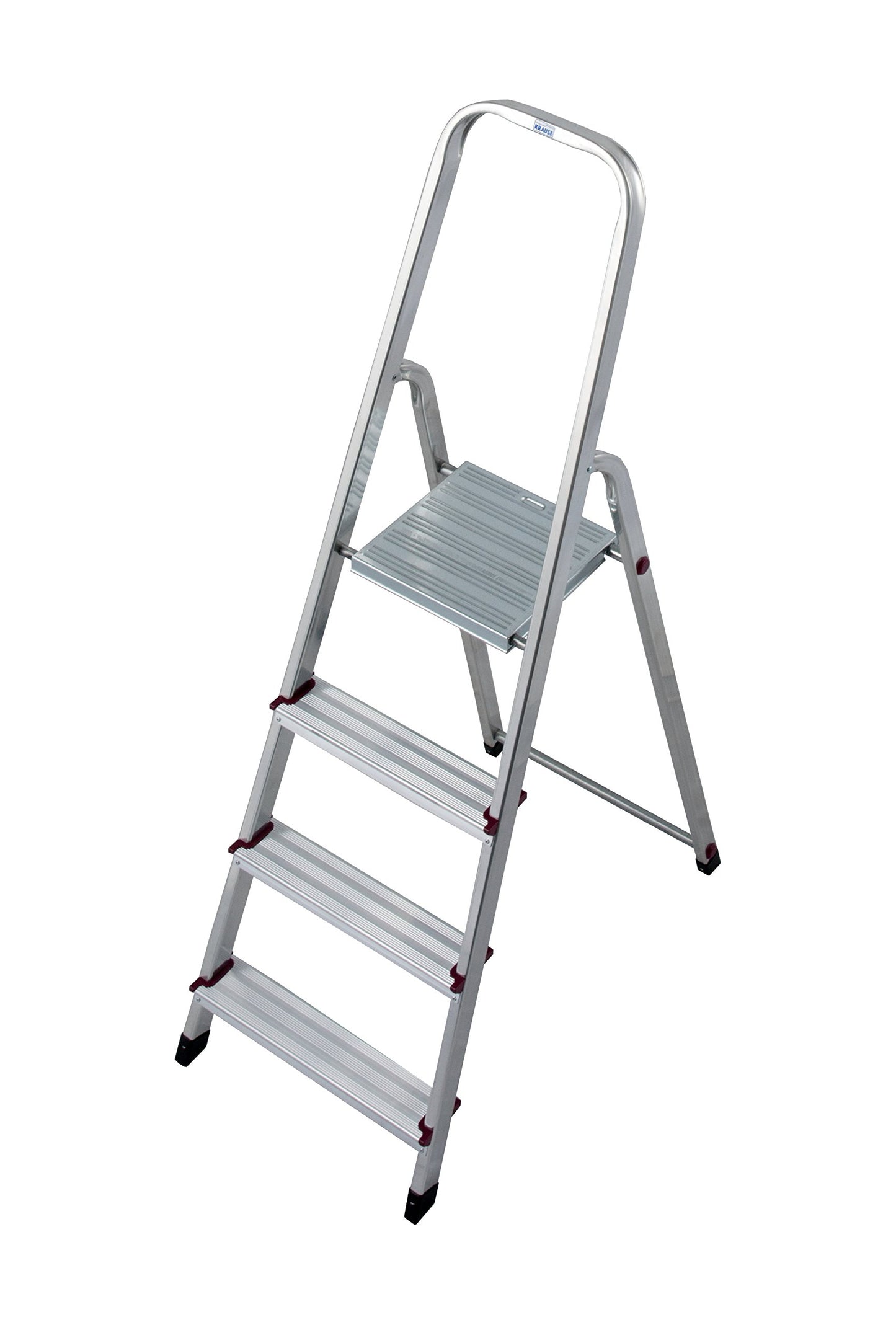 Krause 000705 - Escalera de tijera de aluminio Corda, 4 peldaños