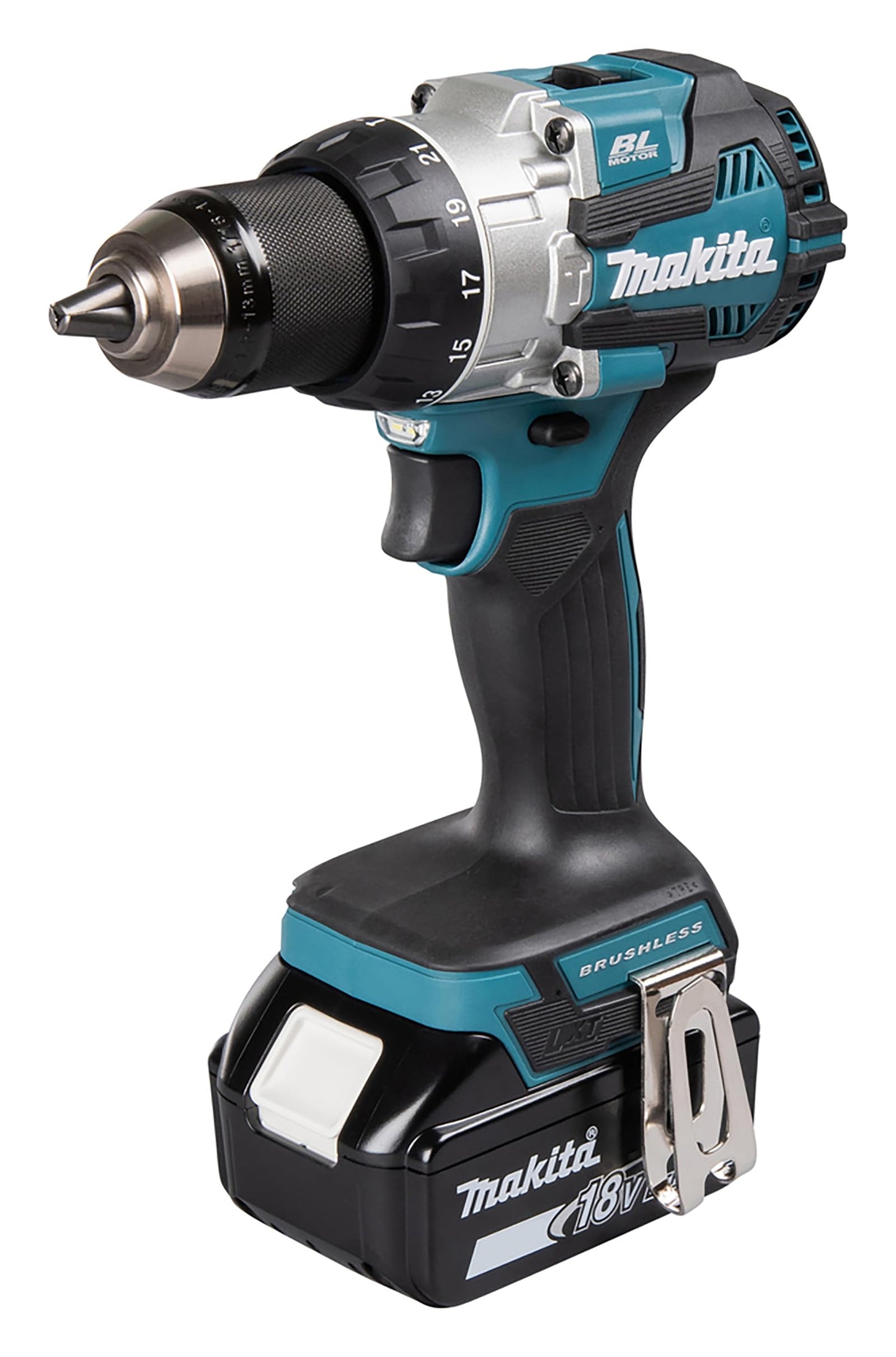 Makita DHP489RTJ - Taladro combinado BL 18V 5,0Ah LXT 80Nm