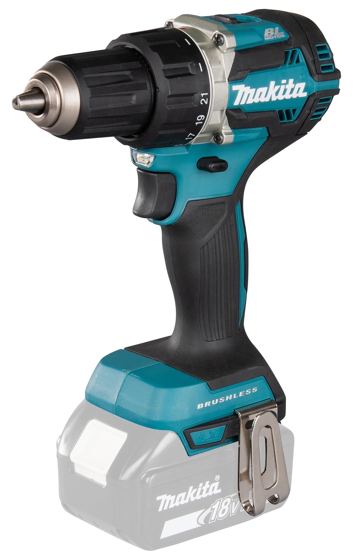 Makita DDF484Z - 0088381826310 Taladro, 450 W, 18 V