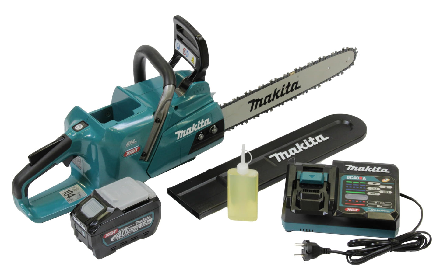 Makita UC012GT101 - Motosierra (40 V máx./5,0 Ah, 1 batería y cargador)