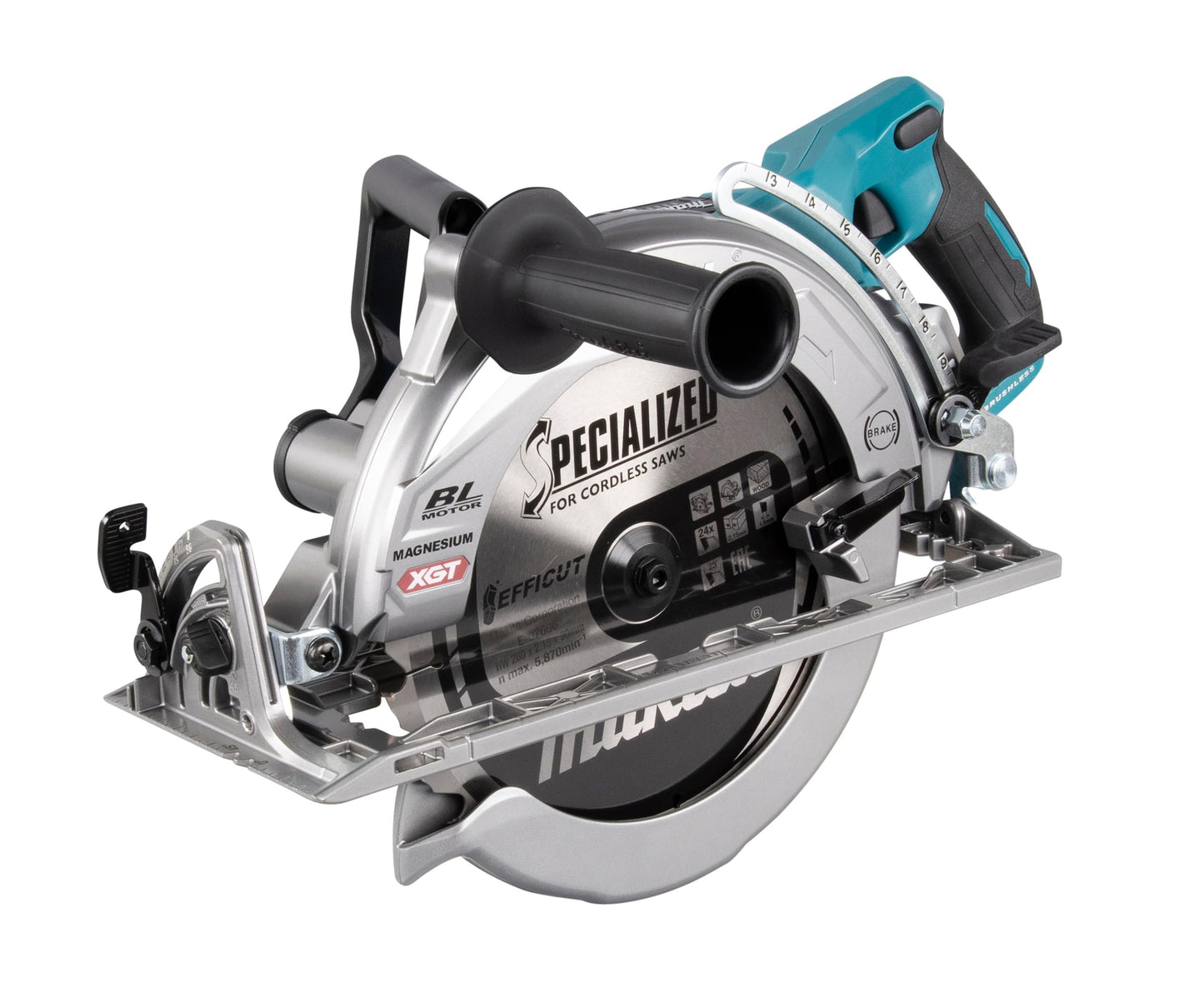 Makita RS002GZ - Sierra circular 40V XGT, 260 mm (sin batería ni cargador)