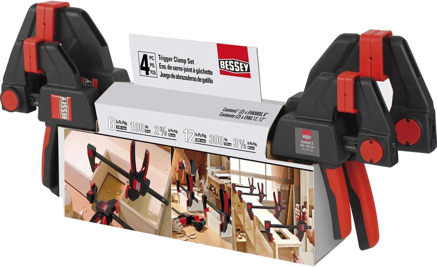 Bessey Mini Serre-Joint Apriete Ali-Mini AM – Qualité Pro Pour Petits Travaux