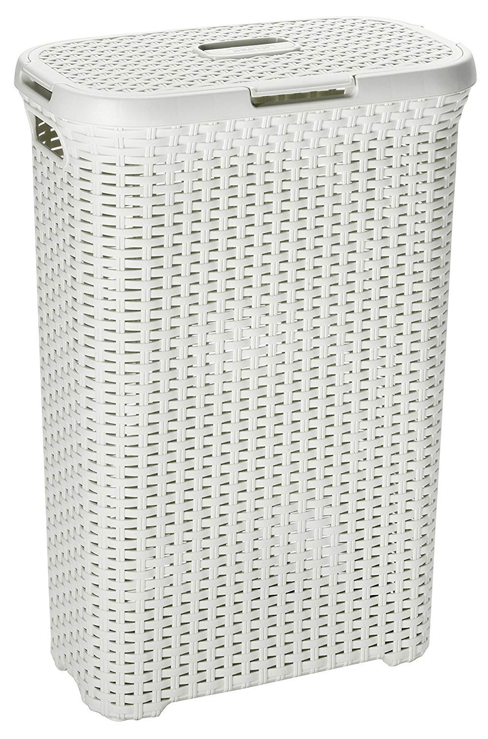 Keter 193010 - Cesto para ropa Natural Style 40 L con tapa y asas crema