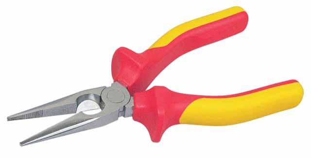 Stanley 0-84-007 - Alicate 1000V VDE Semi-redonda recta 200mm