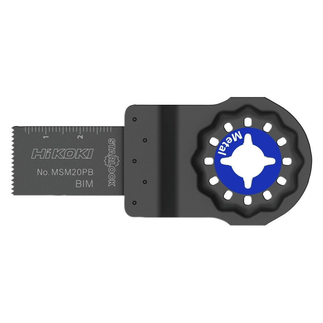 Hikoki 782712 - Hoja multiherramienta metal BIM STARLOCK MSM20PB