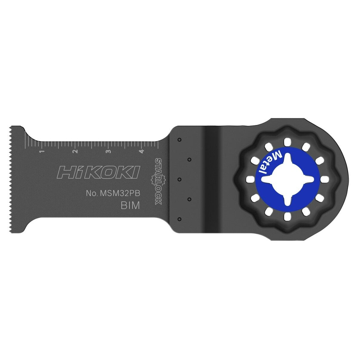 Hikoki 782714 - Hoja multiherramienta metal BIM STARLOCK MSM32PB