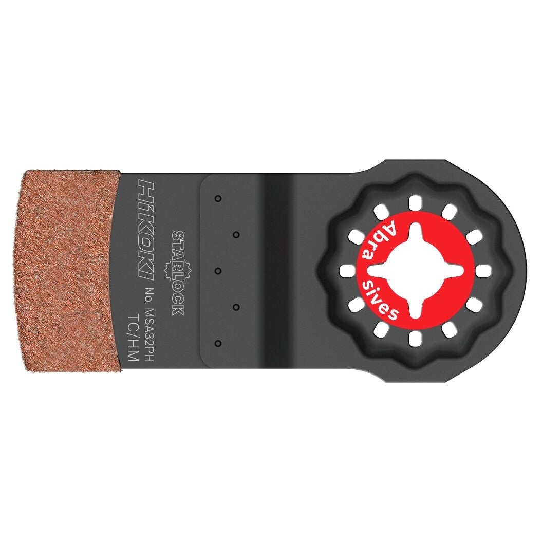 Hikoki 782756 - Hoja multiherramienta abrasiva TC STARLOCK msa32ph
