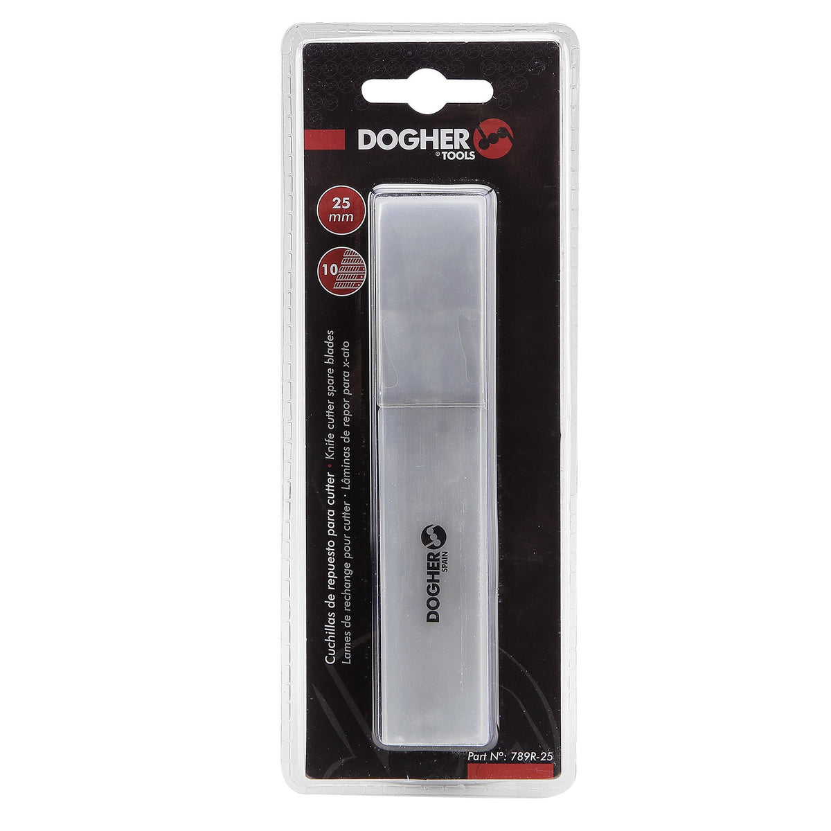 Dogher 789R-25 - Hojas De Recambio Cutter Hoja 25Mm
