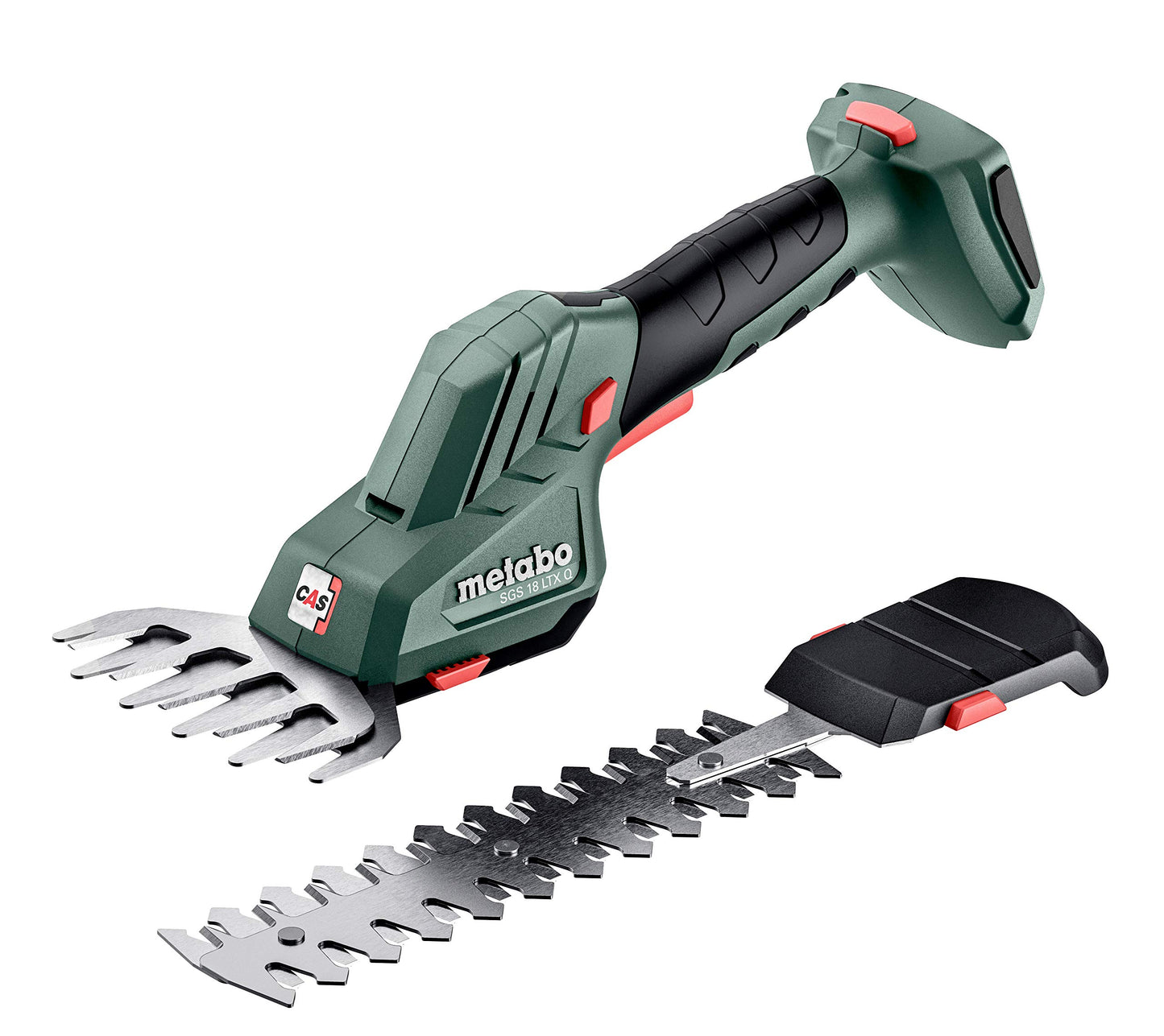 Metabo 601609850 - Tijeras cortacésped y cortasetos de batería SGS 18 LTX Q 18 V, sin batería