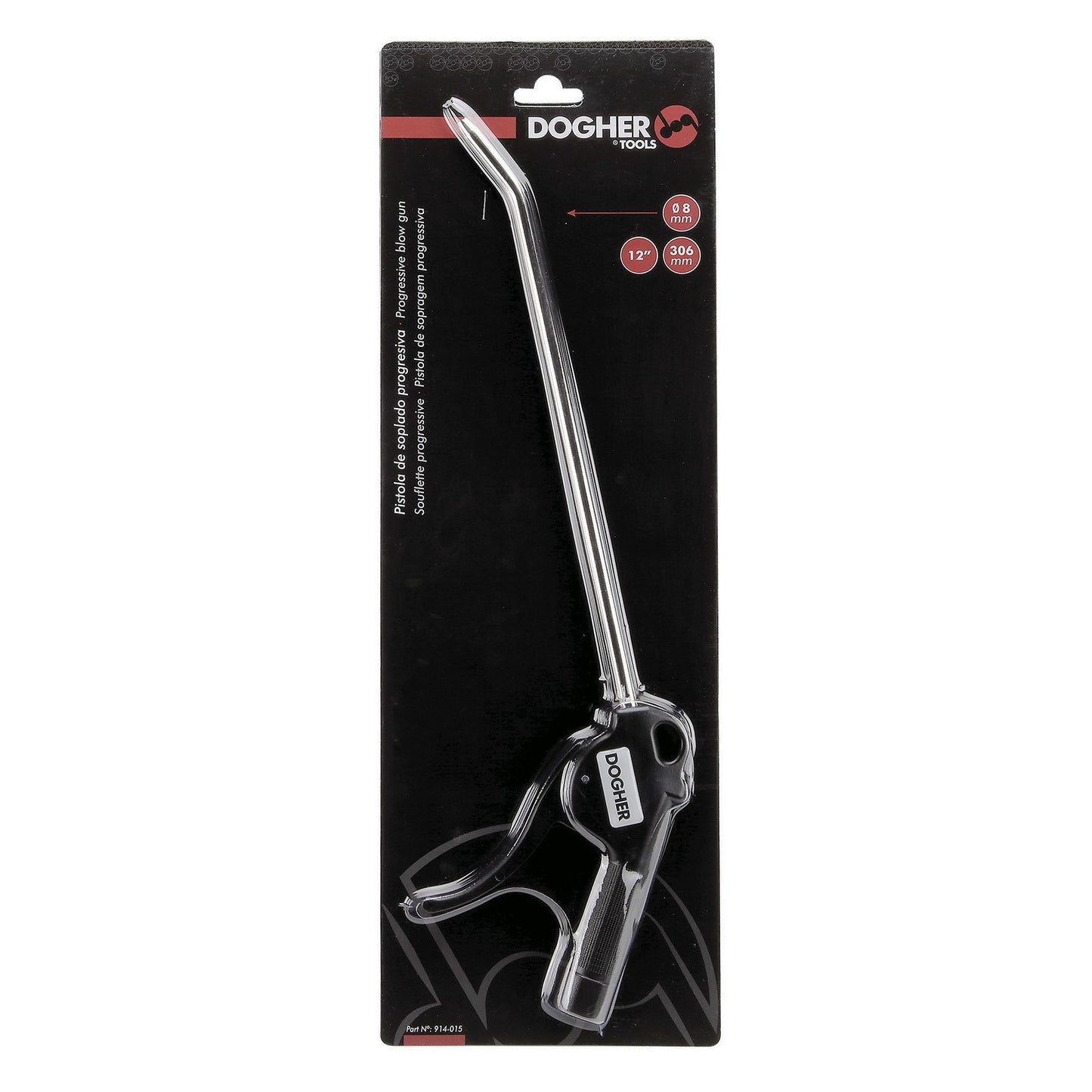 Dogher 914-015 - Pistola Soplado Progresiva 12Bar 300Mm