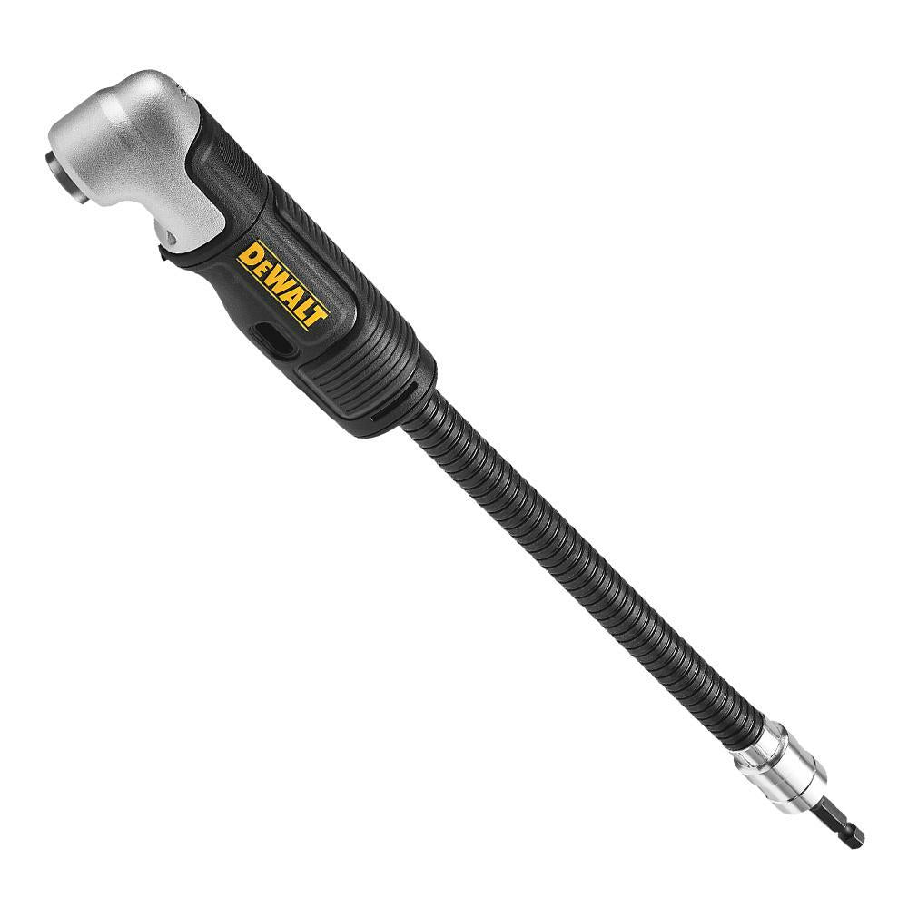 DEWALT DT20502-QZ - Juego de 3 adaptadores de ángulo de 1/4" Extreme Impact, Extensión flexible para llaves de impacto, Sujetador magnético de puntas y portapuntas con fijación hexagonal