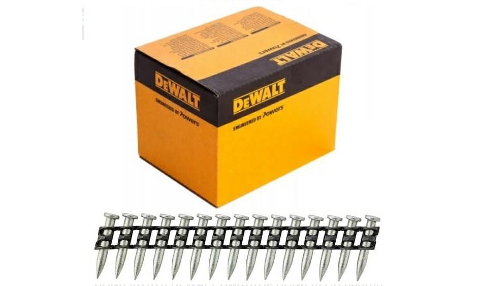 DEWALT DCN8902020 Clavos para DCN890 (HD) (3.7mm x 20mm), multicolor
