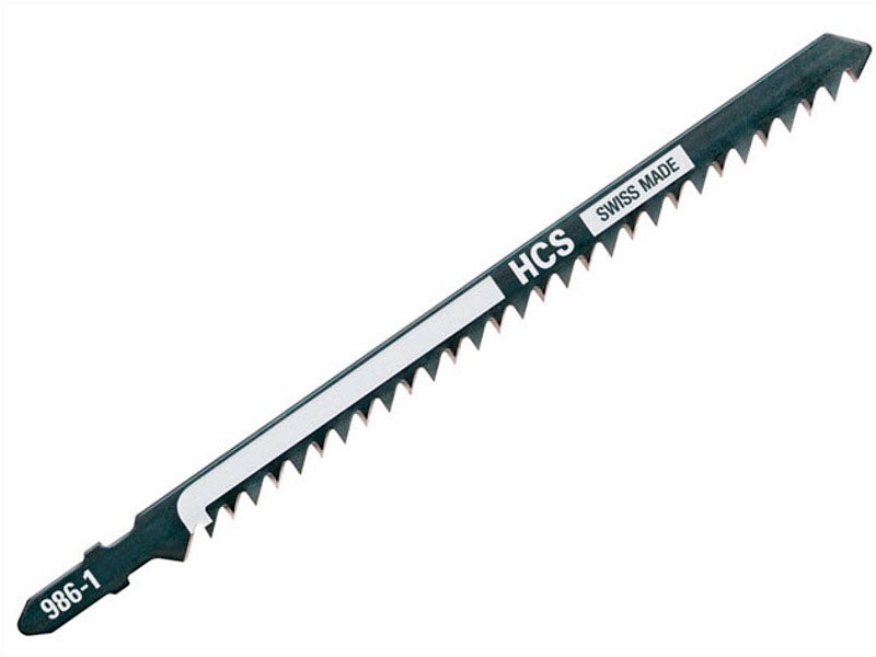 DeWalt DT2169-QZ - Hoja de sierra de calar HCS, longitud de 152 mm, paso de diente de 4 mm, para cortes rectos rápidos en madera y aglomerado de hasta 100 mm de espesor