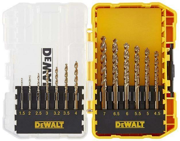 DEWALT DT70710-QZ - Tough Case pequeña en blíster con 13 brocas