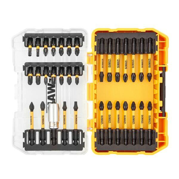 DeWalt DT70746T-QZ - Toughcase: Juego de 34 piezas para atornillador FLEXTORQ