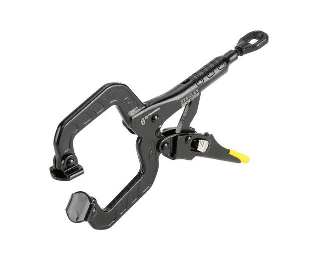 STANLEY FMHT0-74892 - Mordaza FatMax en “C” 280 mm, Acero de alto rendimiento, Abrazadera larga, Mecanismo de seguridad Trulock