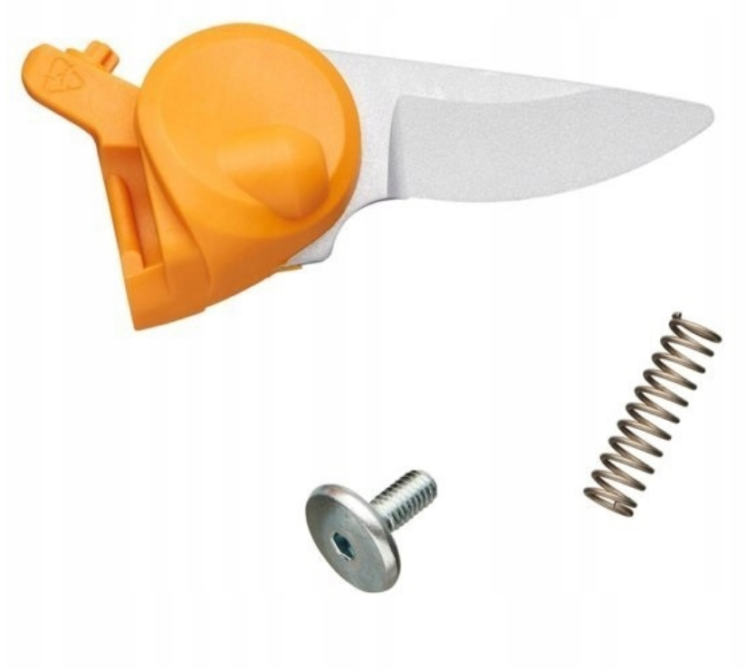 Fiskars Cuchilla de repuesto para tijeras de jardín Bypass de la serie M P921 (1057173), Incluye muelle y tornillo, Cuchilla de acero inoxidable, 1064260