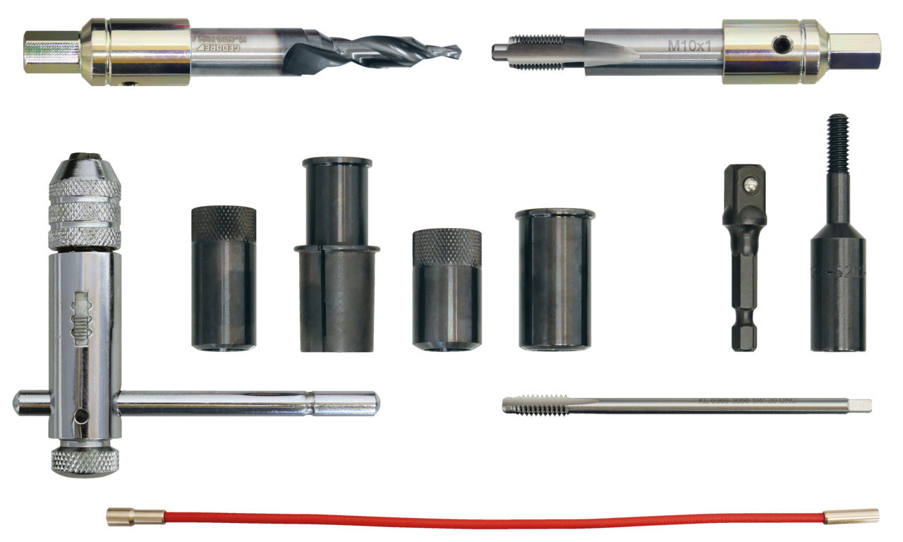 GEDORE Automotive KL-0132-52 KB - Kit d'outils pour bougies de préchauffage, universel, M10x1