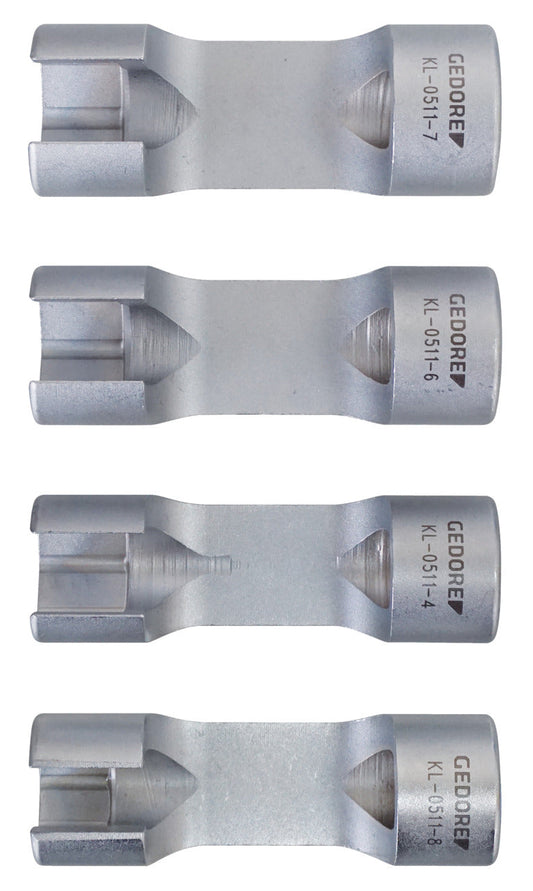 GEDORE Automotive KL-0511-40 K - Juego de vasos de 3/8" especiales