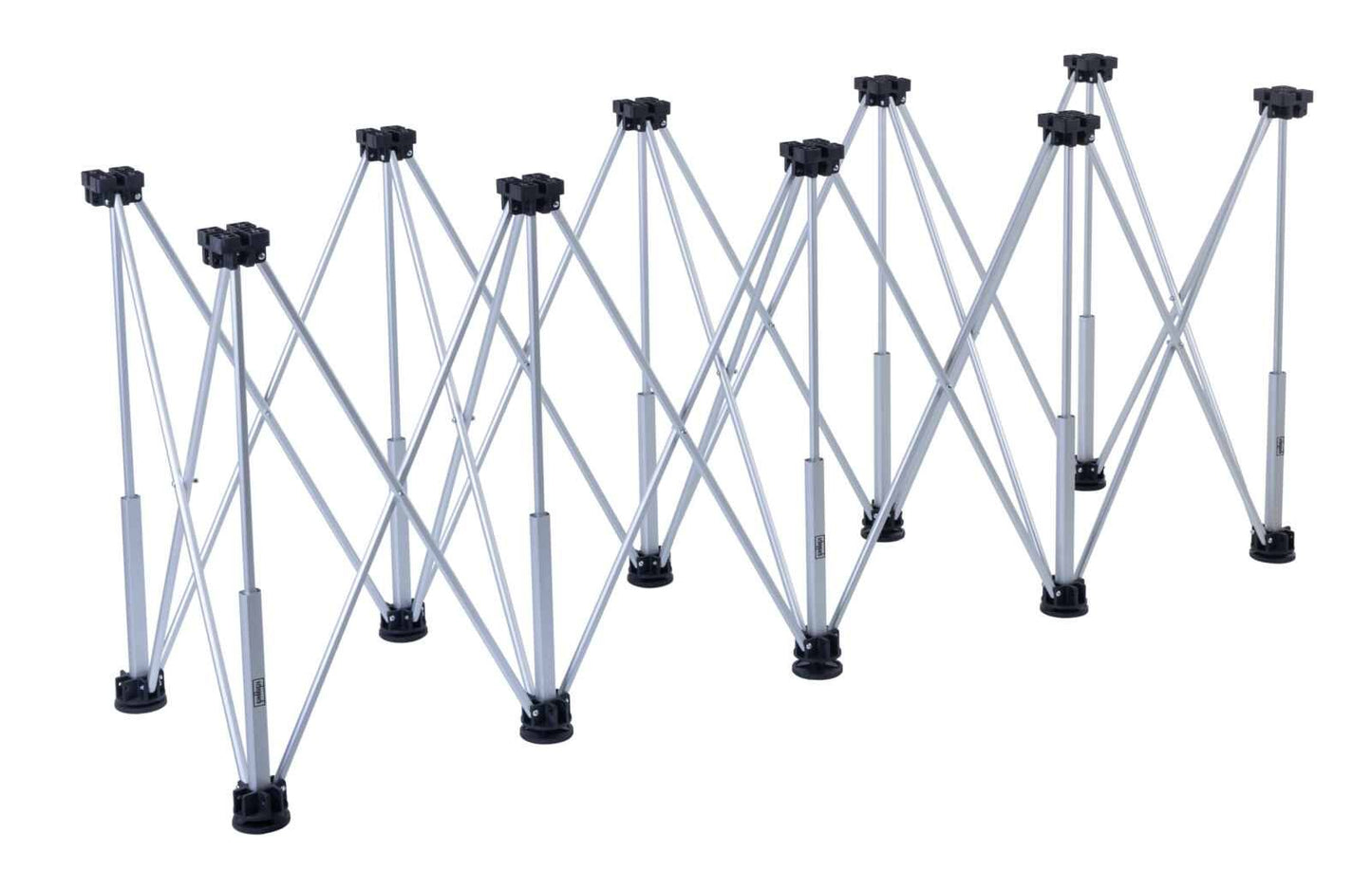 Scheppach 5907124905 - Mesa de trabajo plegable FW800, Hasta 800 kg, 2300x630x750 mm, Con bolsa de transporte