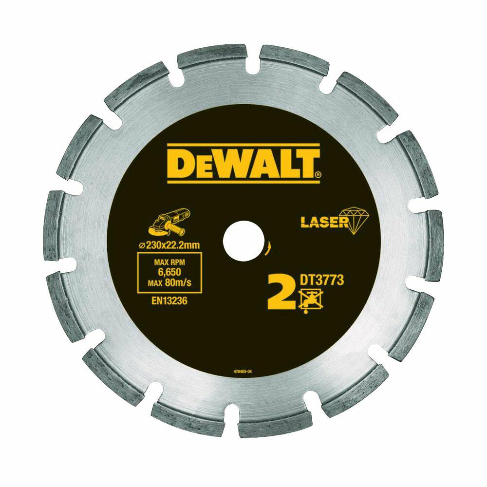 Dewalt DT3773-XJ - Disco de diamante 230mm corte de materiales abrasivos y hormigon