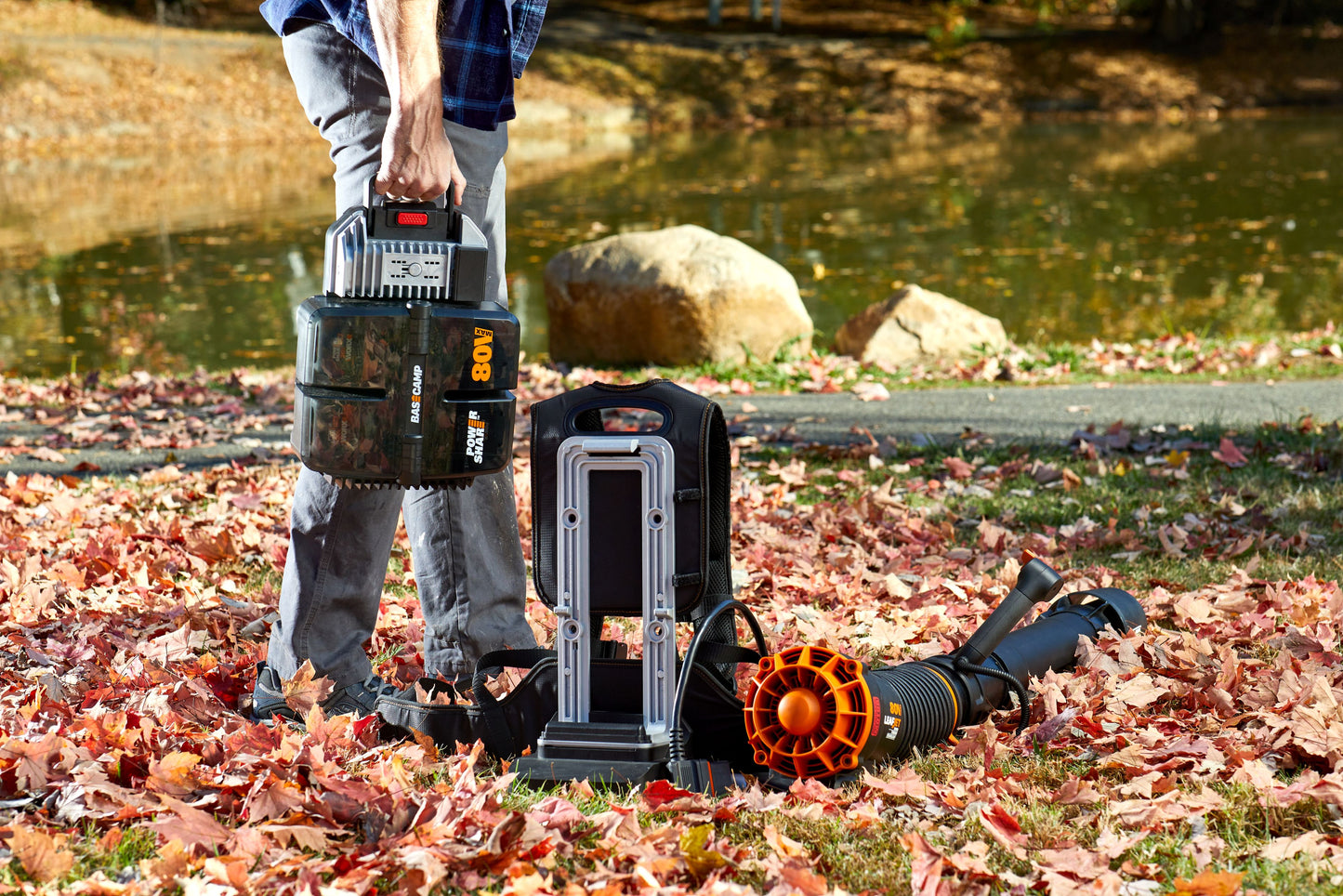Worx WG572E - Soplador Leafjet BL NITRO 40V (2*20V) (S/bat)