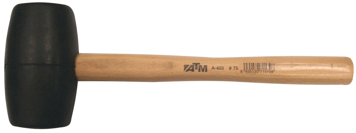 ATM Mazas Maza de goma mango madera - Ferrotecnia