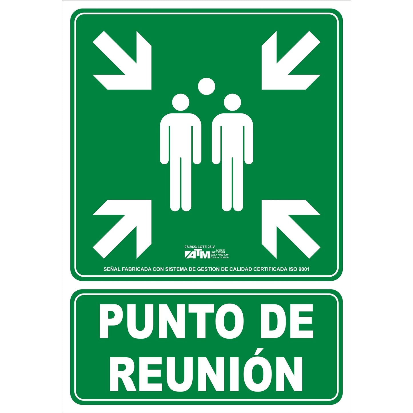 ATM Signaling ASB200 - PVC class B meeting point sign