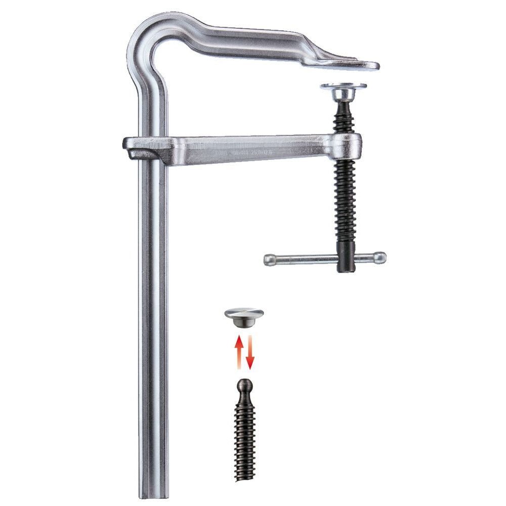 Bessey GM60ZK - Tornillo de apriete con pasador metálico en cruz Bessey Omega GMZ 600/120 - Ferrotecnia