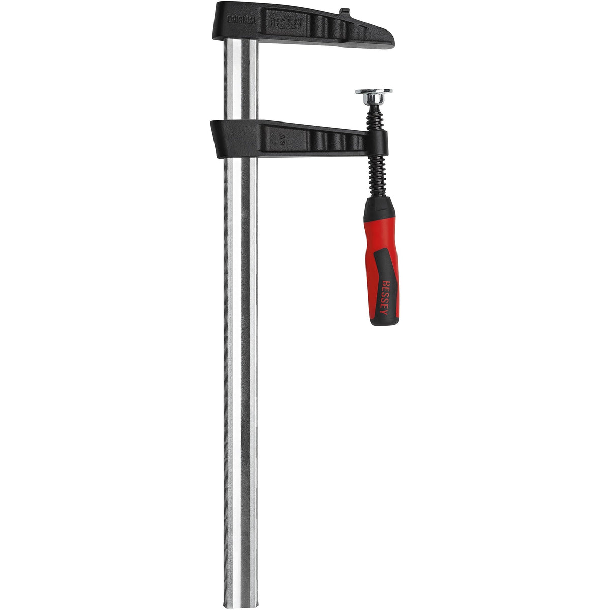 Bessey TGK40-2K - Tornillo de apriete reforzado con mango bicomponente TGK 400/120