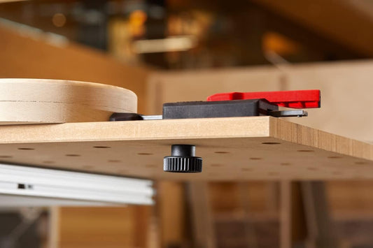 Bessey WNS - SET - MFT - Juego de 2 abrazaderas de fijación horizontal para mesas multifunción - Ferrotecnia