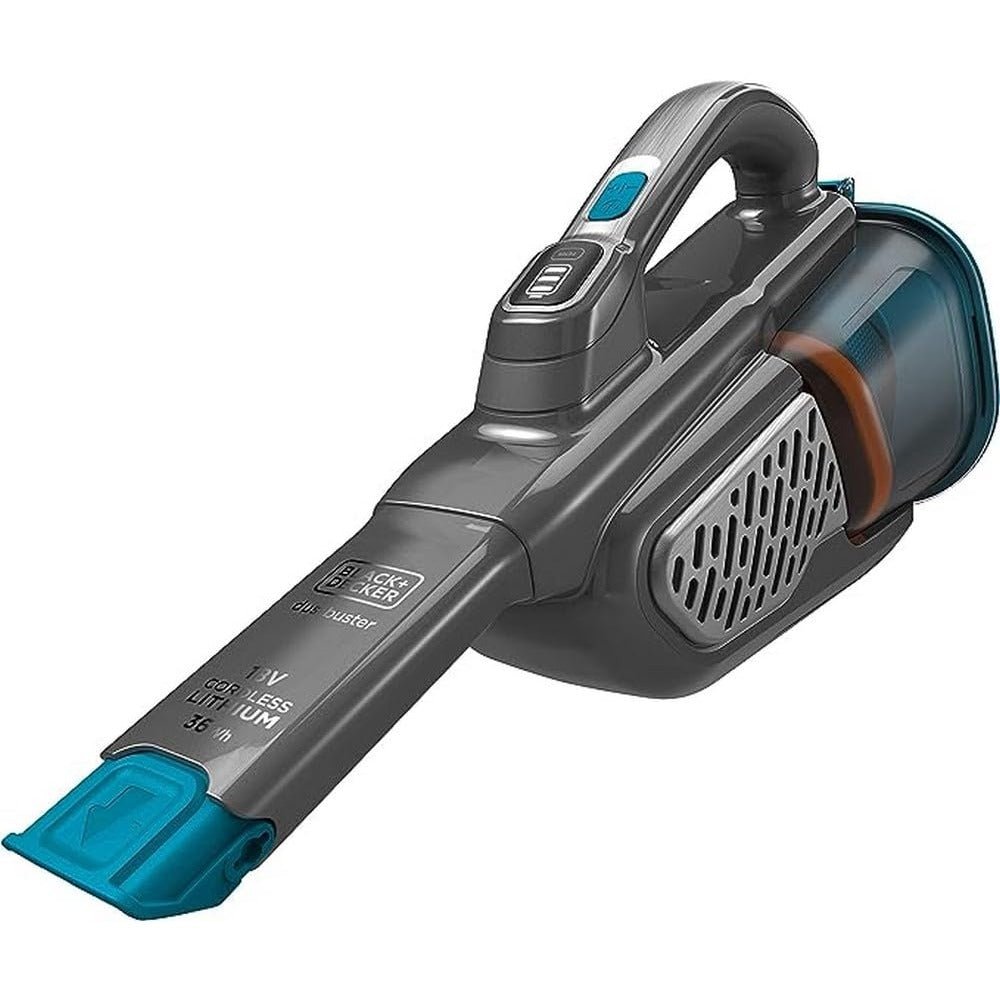 Black+Decker Aspirador de Mano Gen 11 con tecnología Smart Tech Especial para Mascotas, Batería de lítio 2Ah, Bleu, Argent Et Titanium, 18 V (36Wh) - Ferrotecnia